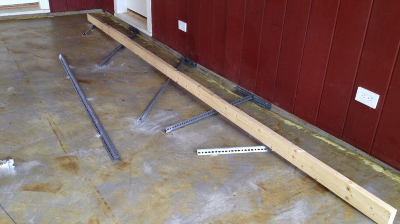 how to level a sloping concrete floor