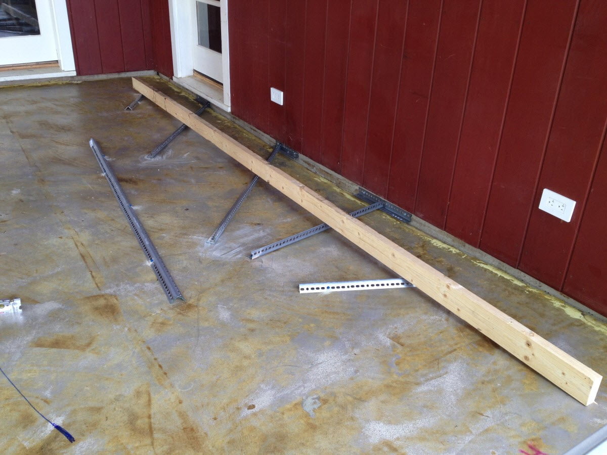 how to level a sloping concrete floor