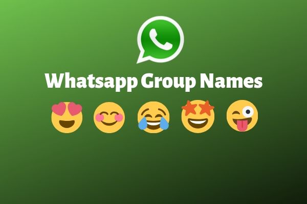 whatsapp group names