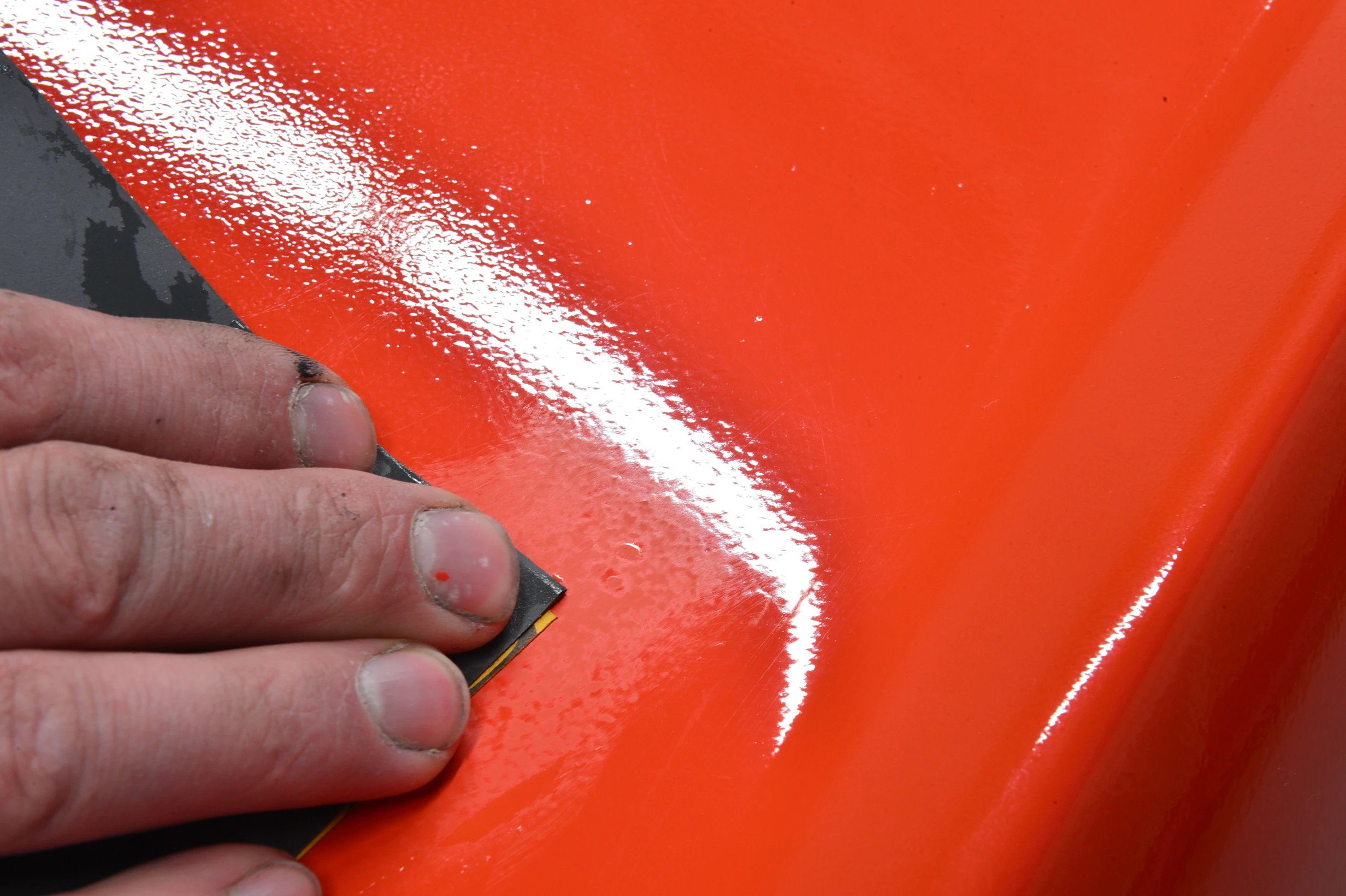 orange peel in paint