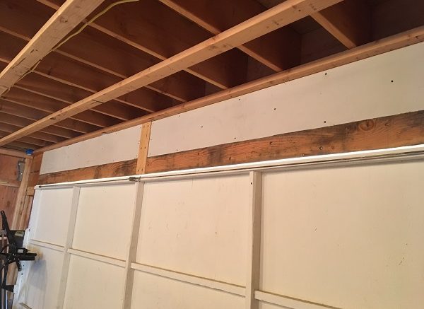 Drywall Around Garage Doors