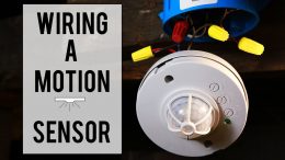 How to Wire a Motion Sensor to Multiple Lights