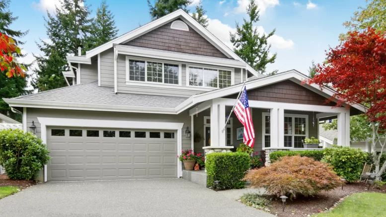 What Color Garage Door with a Gray Home