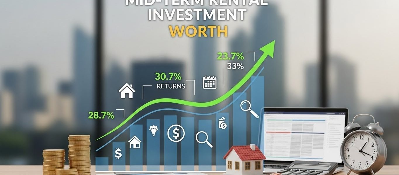 Do mid-term rentals make more money than long-term rentals