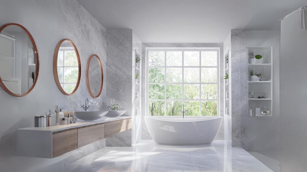 Stylish bathroom makeover with low-cost design ideas and smart remodeling choices