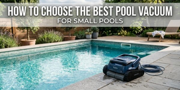 compact pool vacuum cleaning a small above ground pool