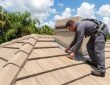 Tampa FL home roof prepared for severe storm weather